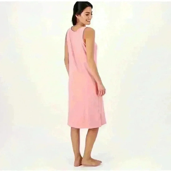 MUK LUKS Regular Cloud Knit Midi Dress A511638 Grey Size XL - Picture 7 of 7